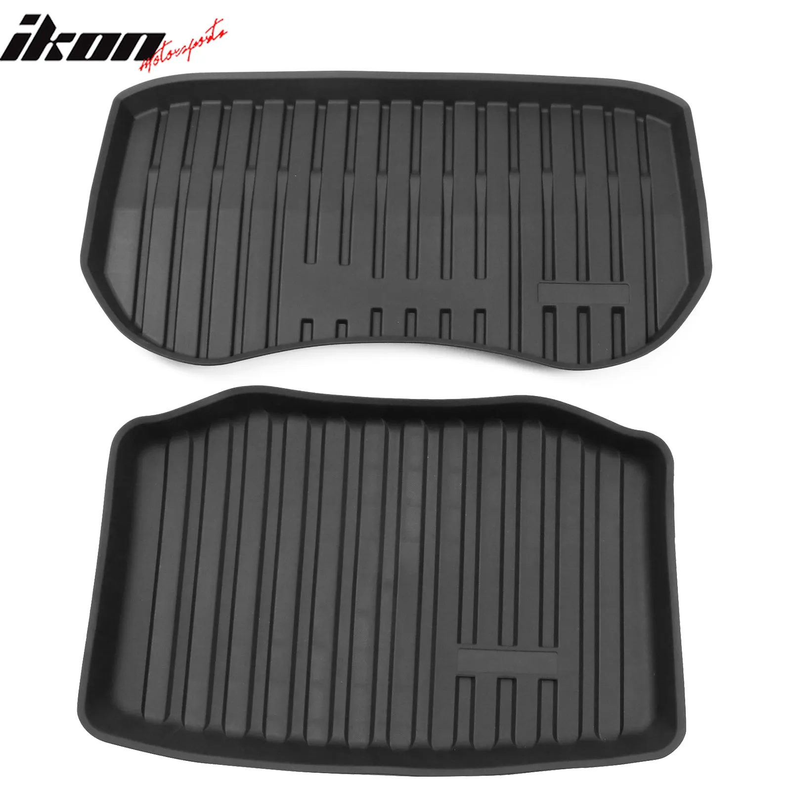 2021-2023 Tesla Model 3 Black Trunk Mats Cargo Liner Injection TPE