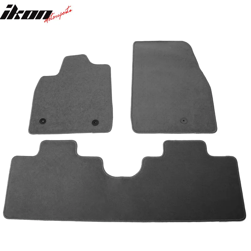 2021-2024 Ford Mustang Mach-E Nylon Floor Mats Liner Carpets 3PC