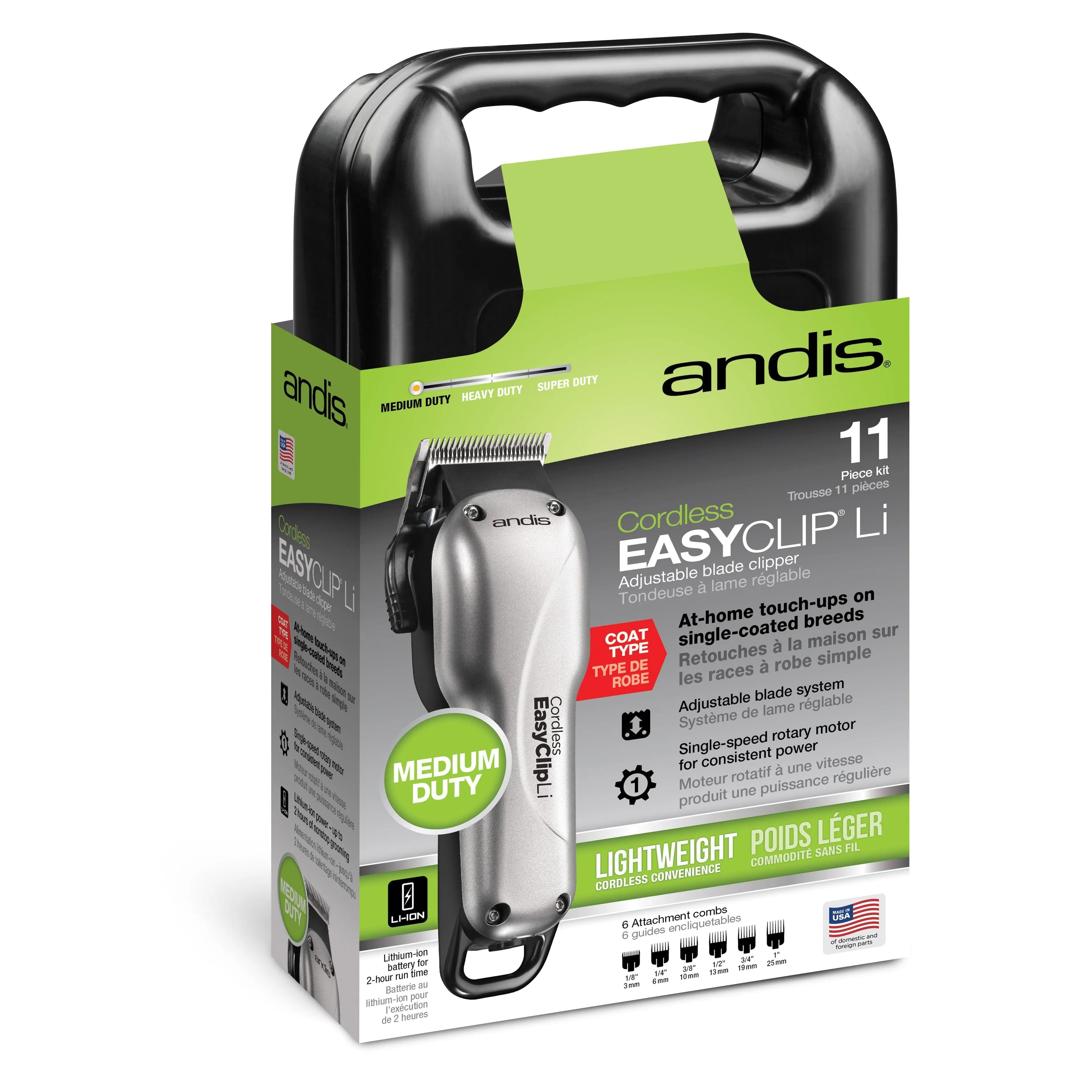 Andis Cordless Easy Clip Li Dog Clipper