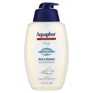 Aquaphor unscented wash and shampoo, 750 ml