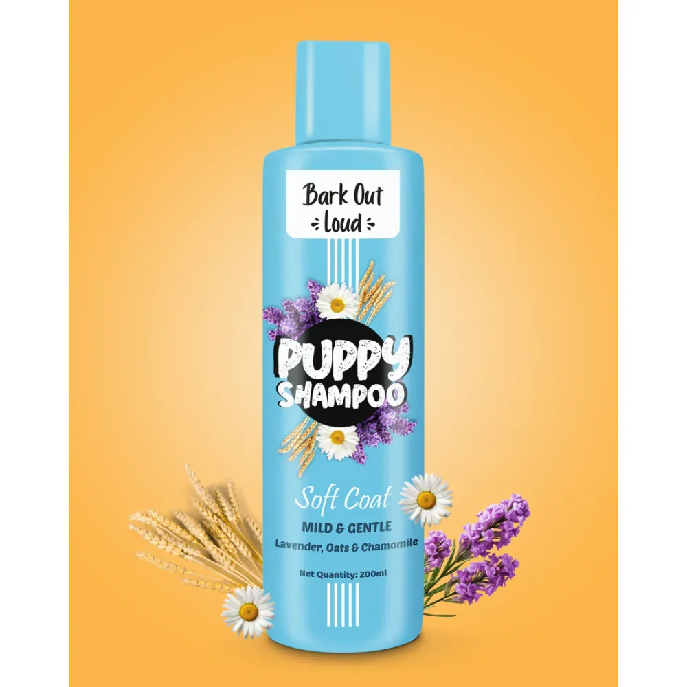 Bark Out Loud Soft Coat Puppy Shampoo for Dogs