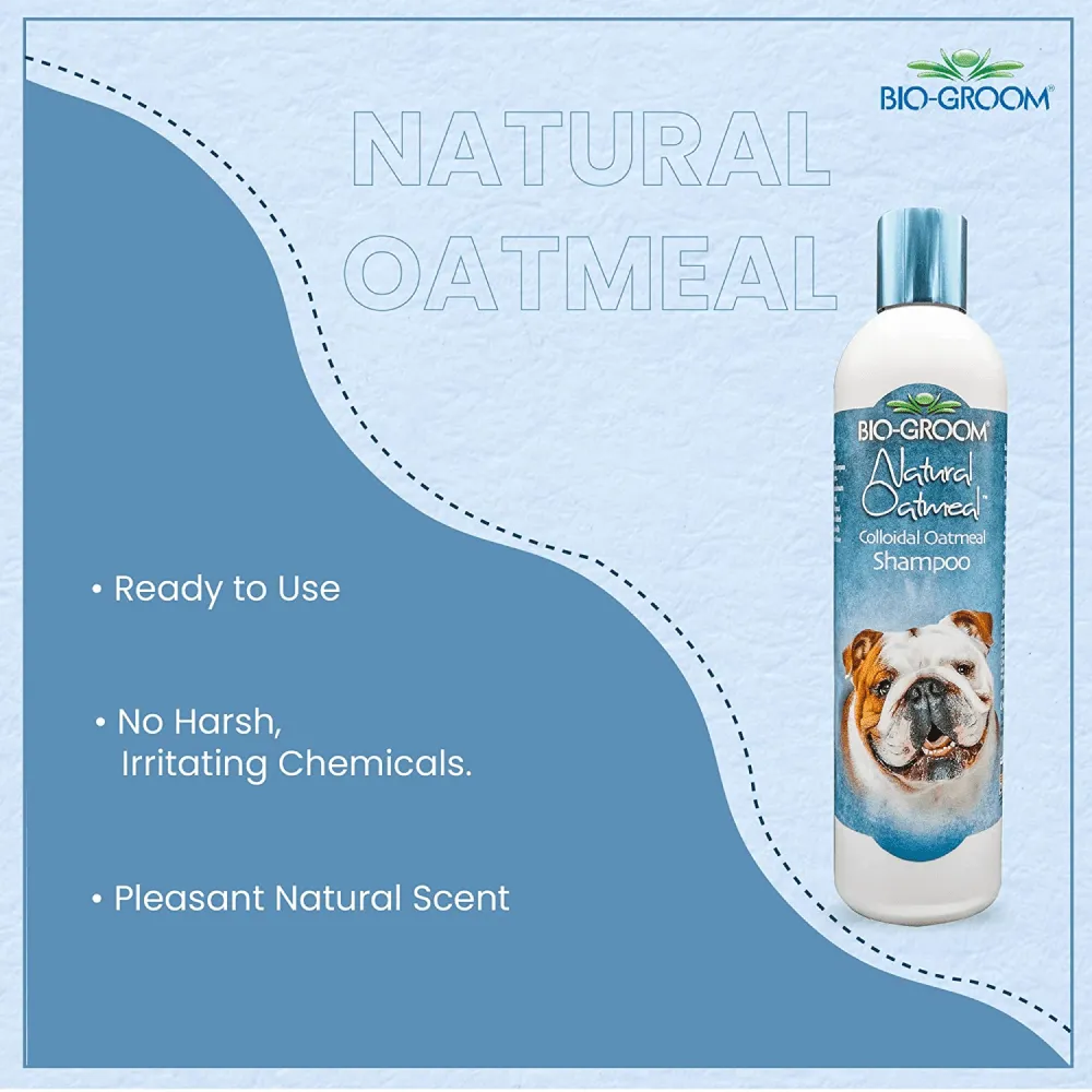 Bio Groom Natural Oatmeal Colloidal Soothing Shampoo for Dogs and Cats