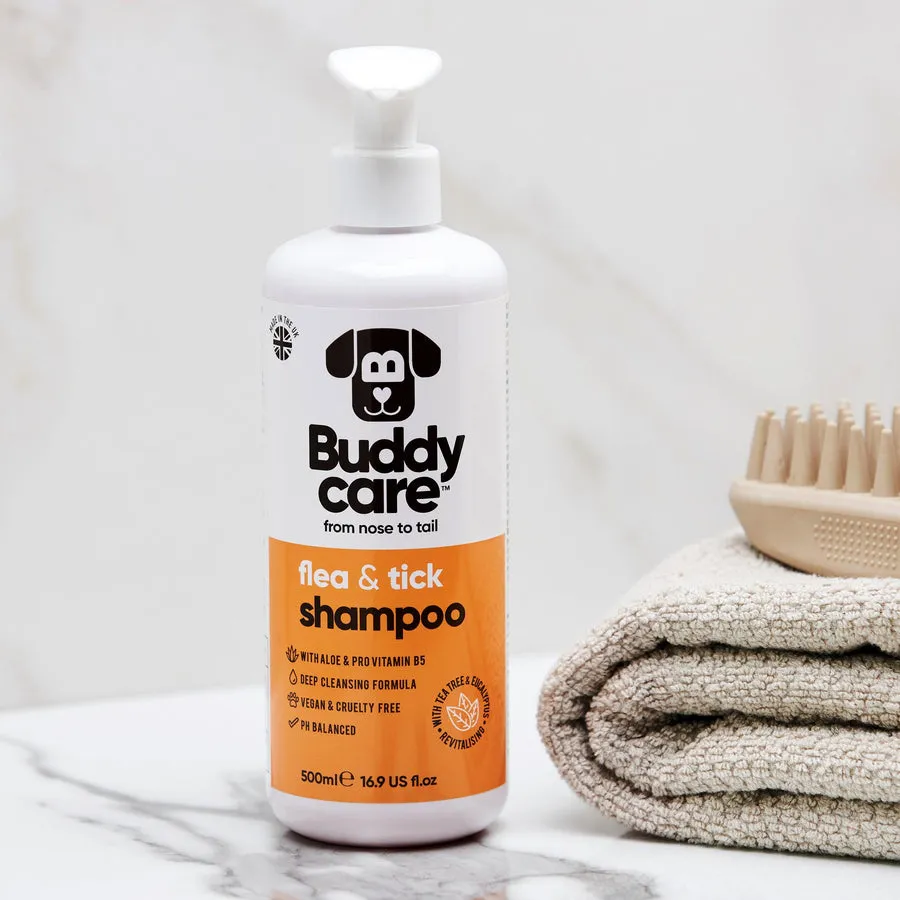 Buddycare | Flea & Tick Shampoo for Dogs - 500ml