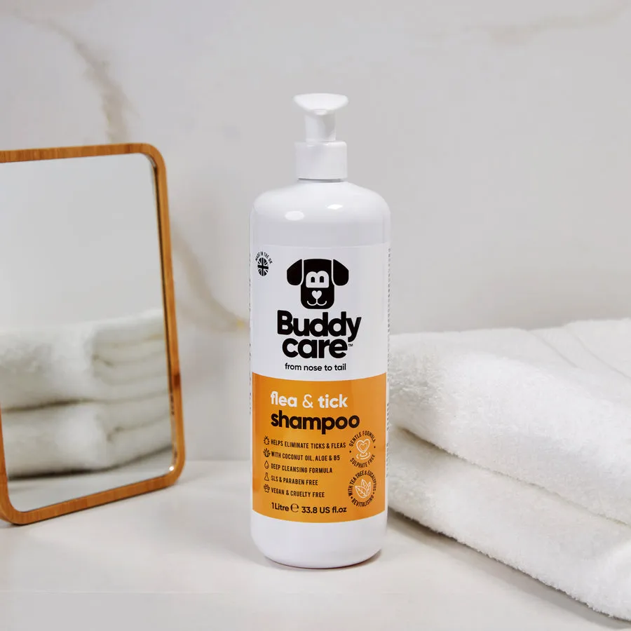 Buddycare | Flea & Tick Shampoo for Dogs - 500ml