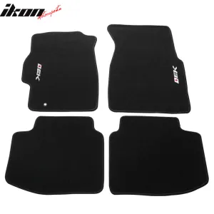 Car Floor Mat for 1996-2000 Honda Civic EK Black Carpets 4PCS - Nylon