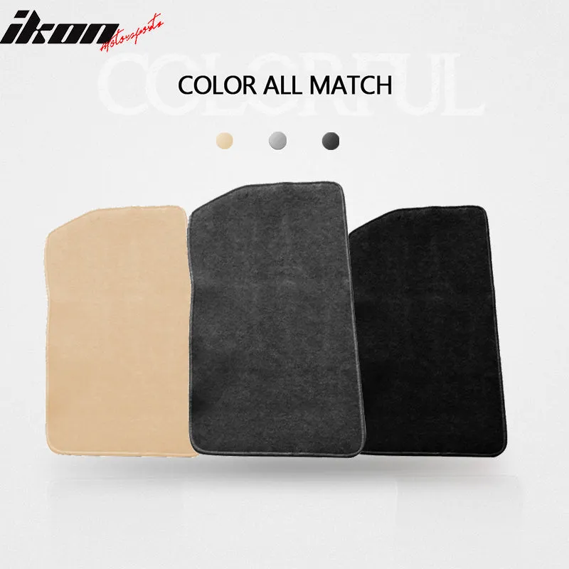 Car Floor Mat for 1999-2005 BMW E46 3 Series 2001-06 M3 Gray 4PC Nylon