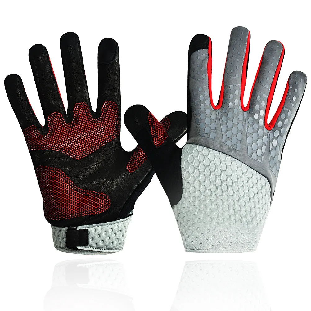 Fitness Gloves - Day Wolf & Red