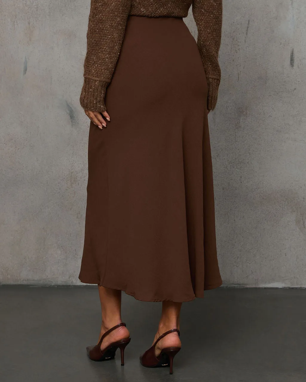 Here With You Midi Skirt