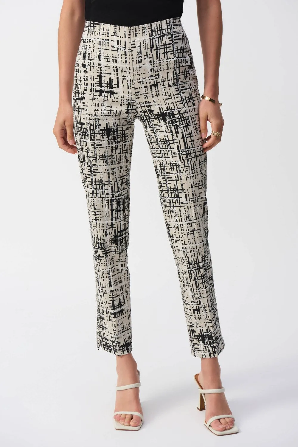 Joseph Ribkoff Pant 251259 Vanilla/Multi