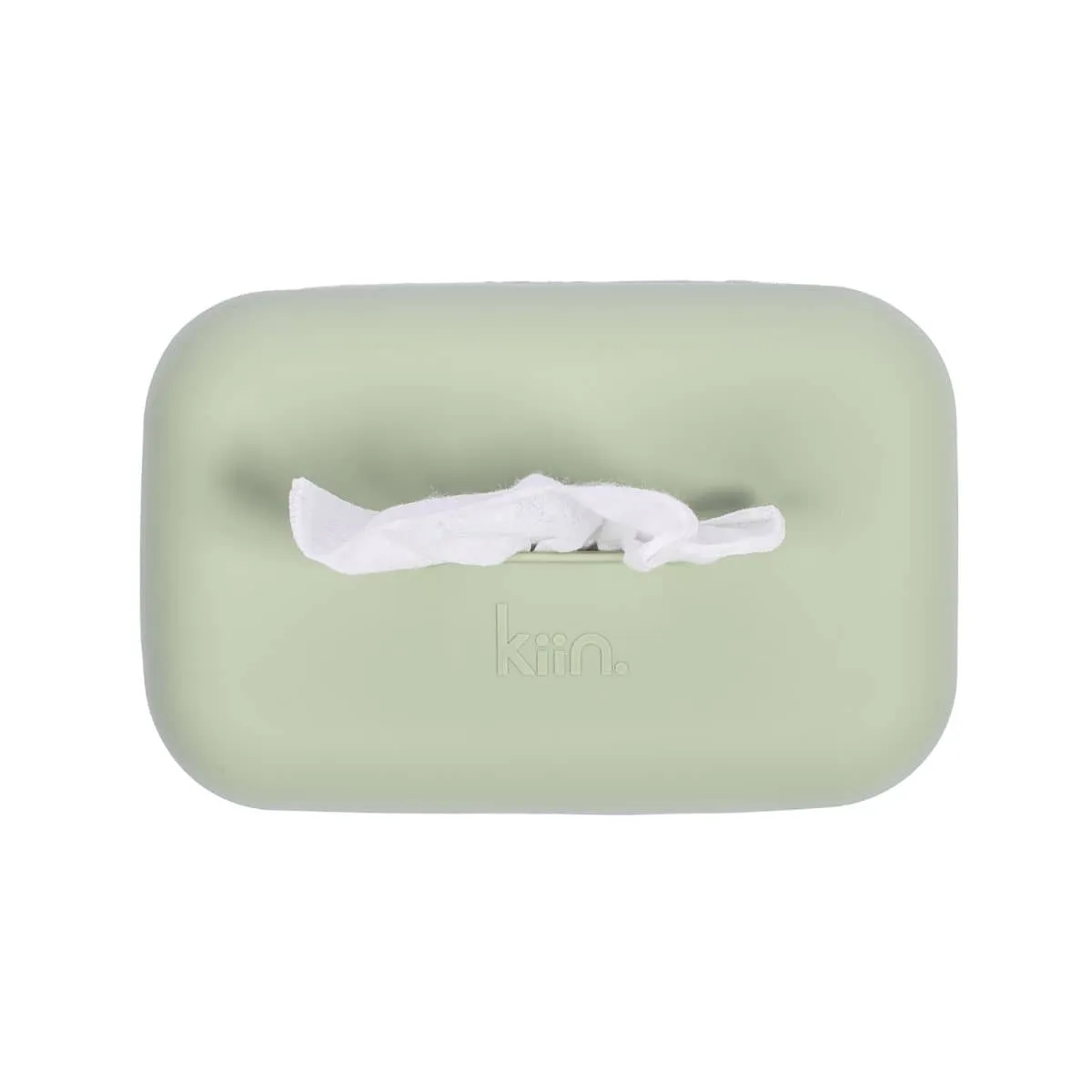 Kiin Baby Silicone Wipes Cover - Sage