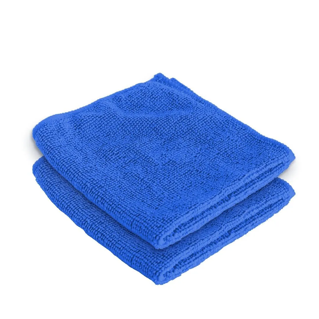 Kuber Industries Microber Cleaning Cloth (40cmX60cm) 400 GSM - Super Absorbent, Quick-Dry, Lint & Scratch Free | Multipurpose Wash Cloth for Kitchen, Window, Cars, SS Silverware | Blue (Pack of 2)