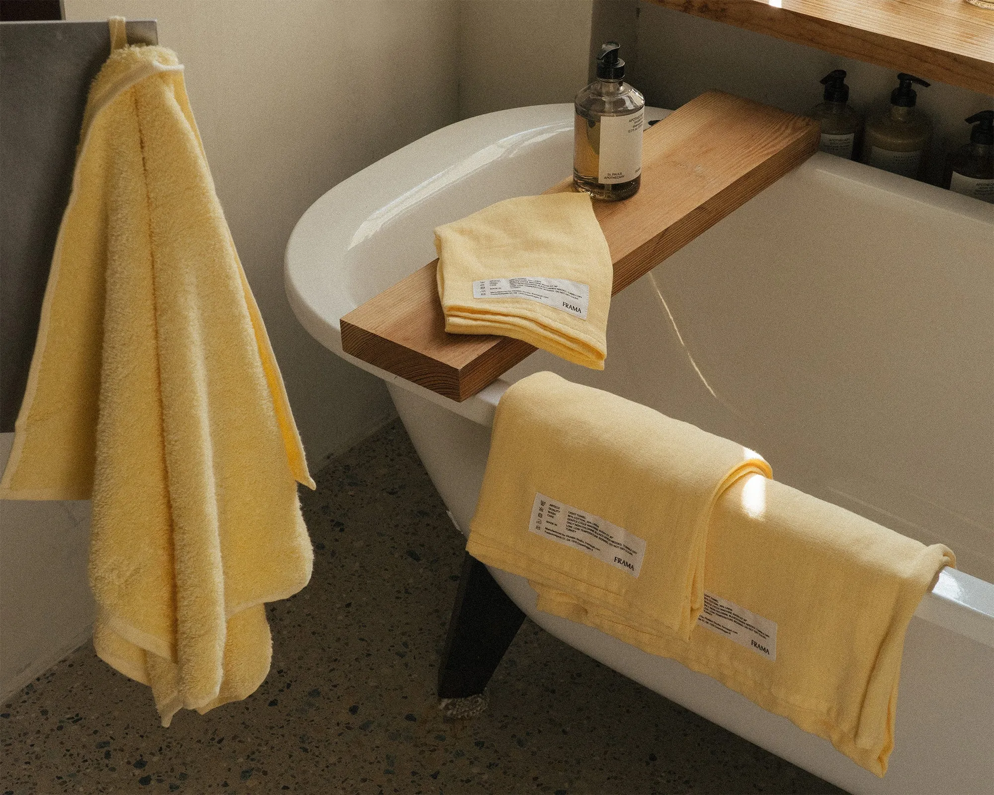 Light Towel | Pale Yellow | Bath Sheet