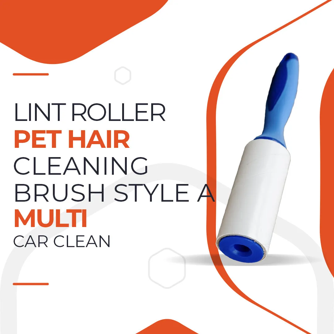 Lint Roller Pet Hair Cleaning Brush Style A - Multi - Car Clean | Carpet Clean Sticky Lint Brush