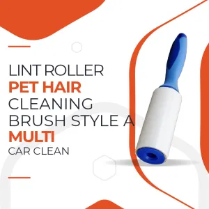 Lint Roller Pet Hair Cleaning Brush Style A - Multi - Car Clean | Carpet Clean Sticky Lint Brush