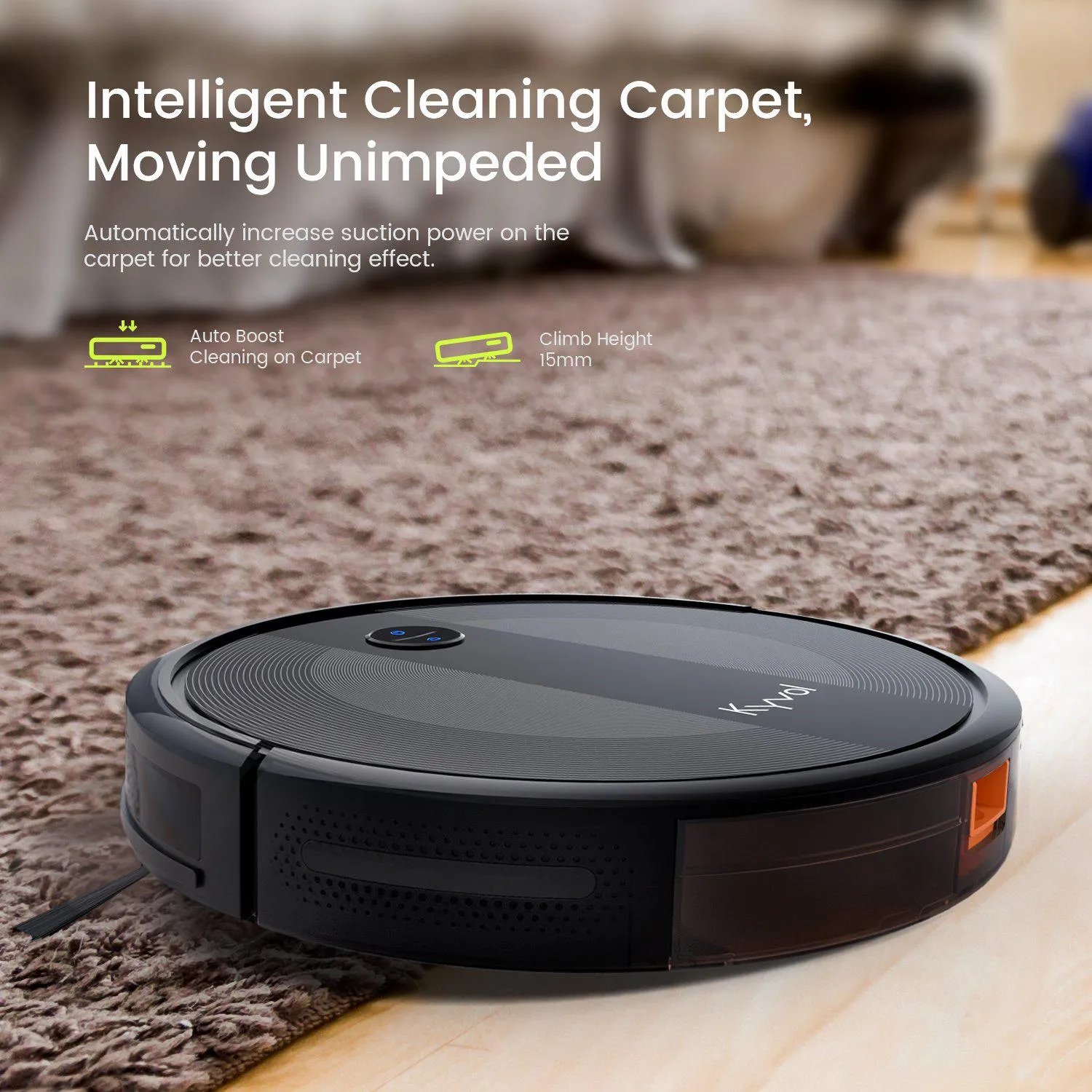 <span>Kyvol Cybovac E20 Robot Vacuum Cleaner</span> <br /> <span>The Best Entry-level Robot Vacuum</span>