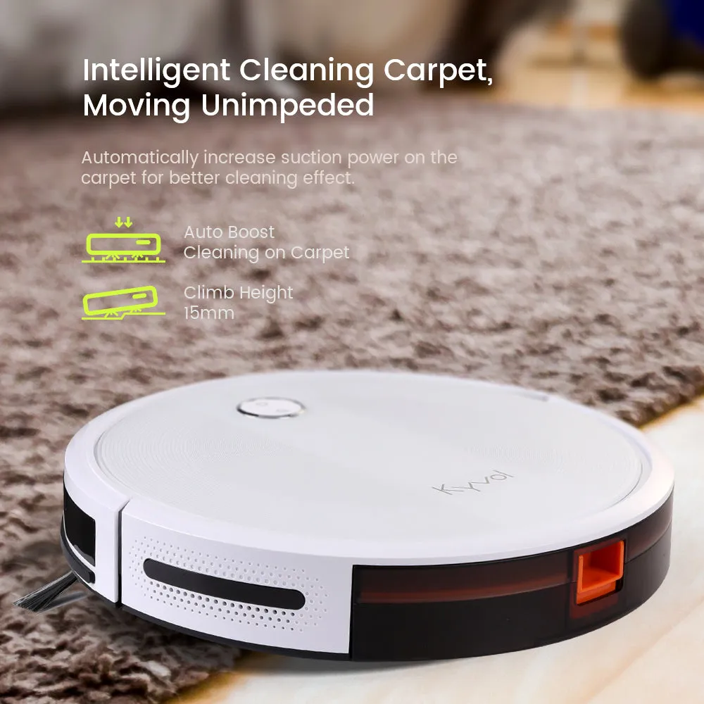 <span>Kyvol Cybovac E20 Robot Vacuum Cleaner</span> <br /> <span>The Best Entry-level Robot Vacuum</span>