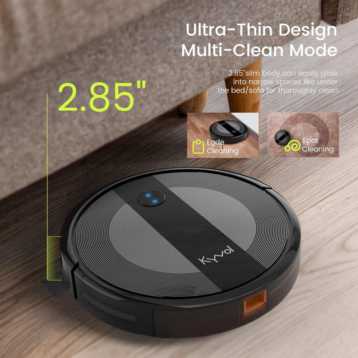 <span>Kyvol Cybovac E20 Robot Vacuum Cleaner</span> <br /> <span>The Best Entry-level Robot Vacuum</span>