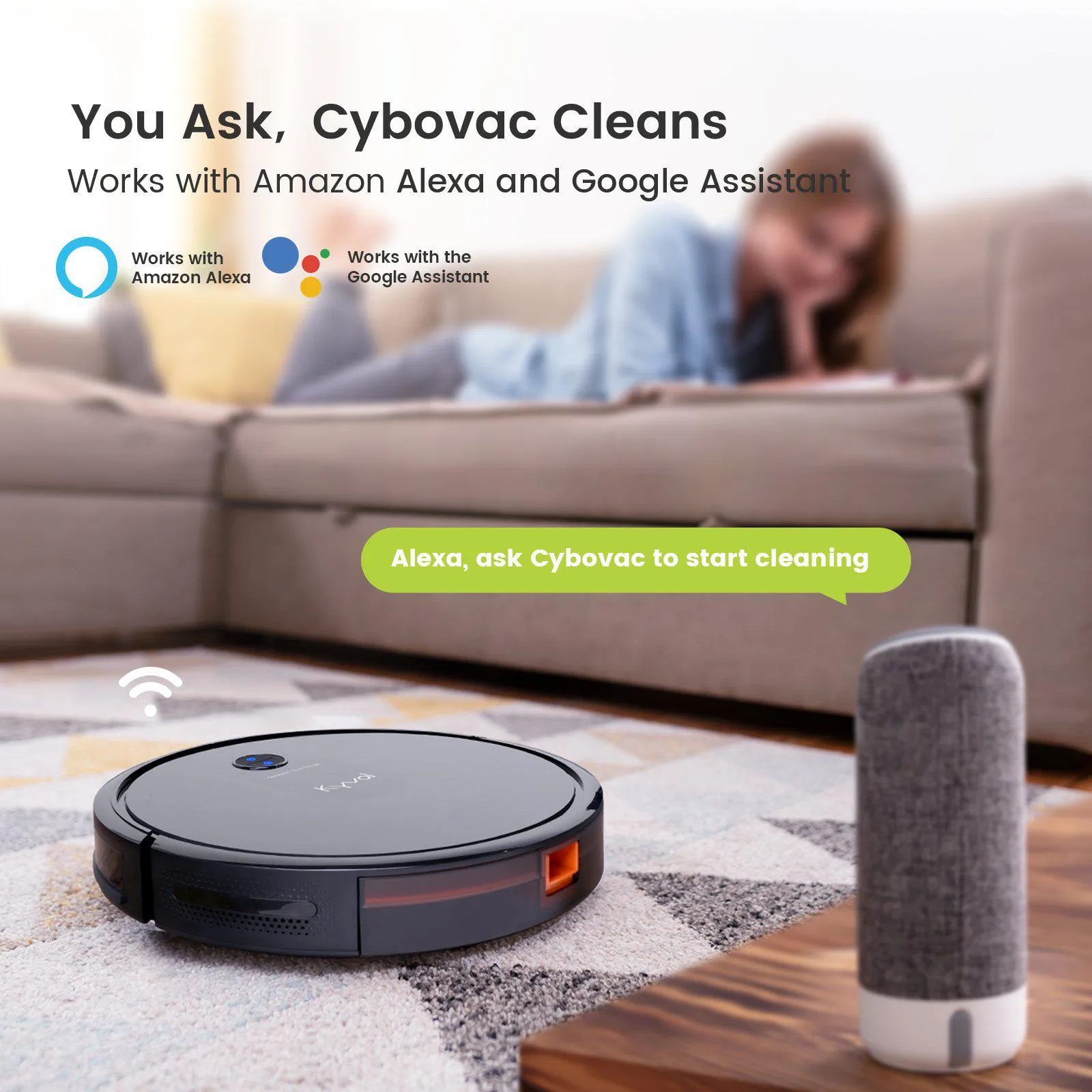 <span>Kyvol Cybovac E30 Robot Vacuum Cleaner</span> <br /> <span>Gyroptic™ Navigation System Based Cleaner</span>