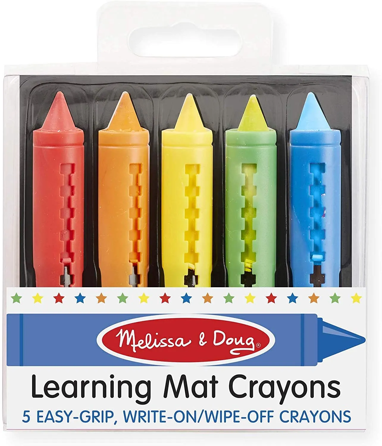 Melissa & Doug Learning Mat Crayons