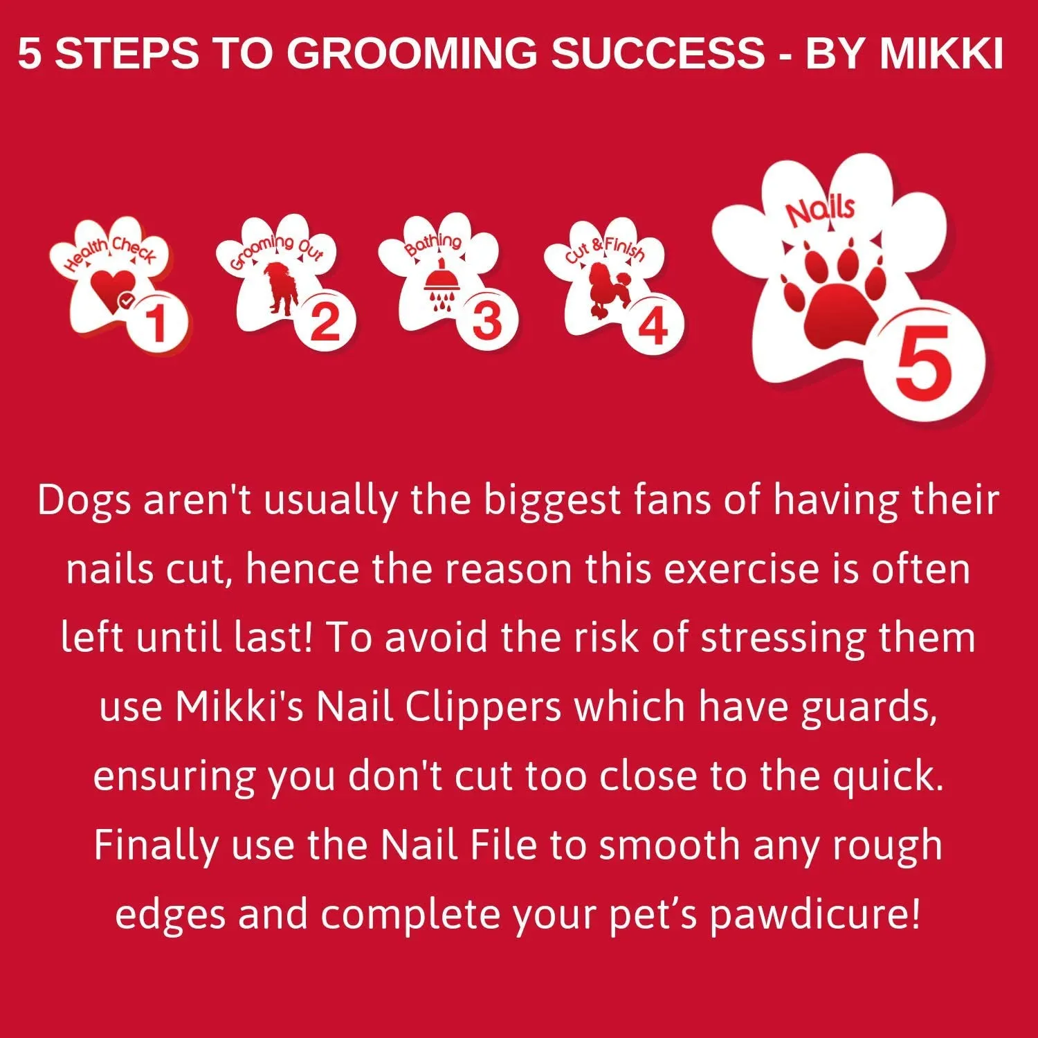 Mikki Nail Clippers for Large Pets