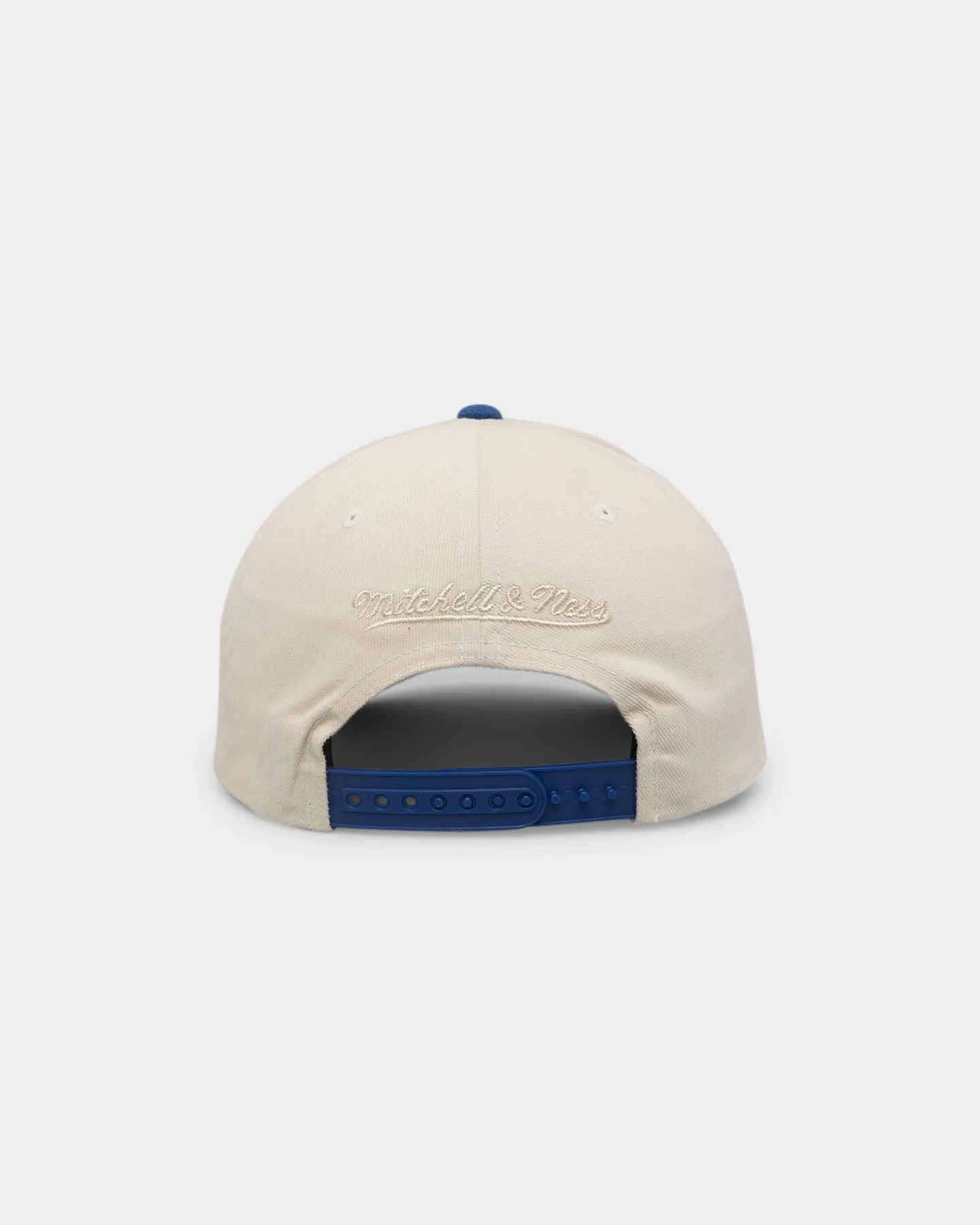 Mitchell & Ness Los Angeles Clippers Pro Crown Snapback Off White/Royal