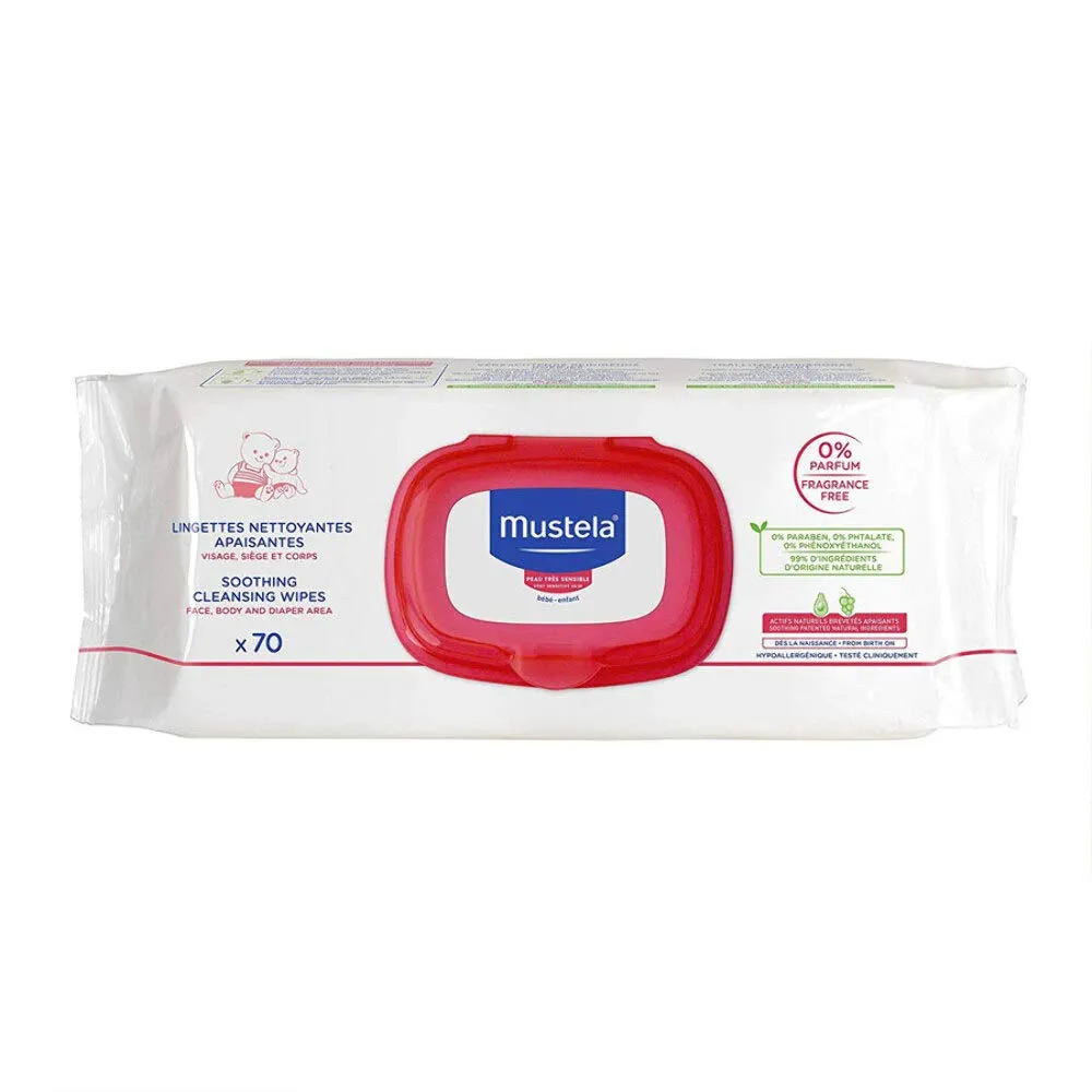 Mustela Soothing Cleansing Wipes