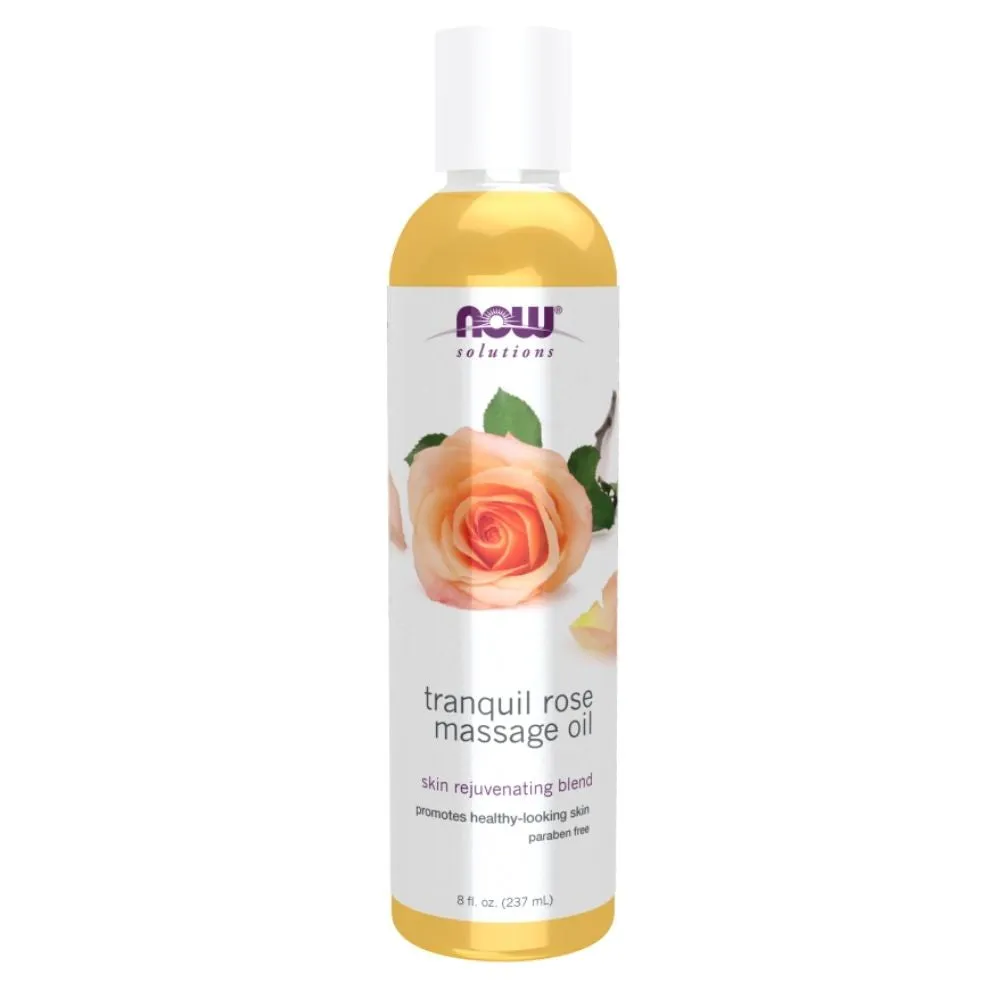 Now Foods Rose Massage Oil 8 oz.