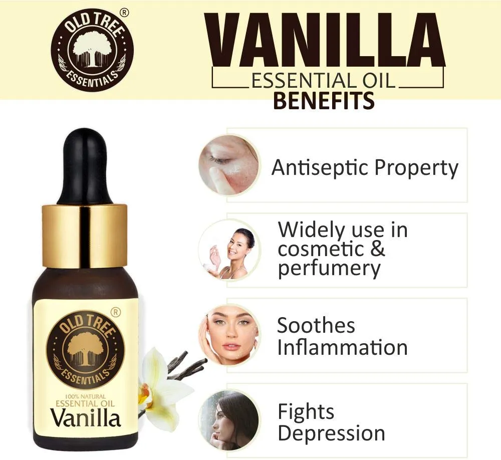 Old Tree Vanilla Essential Oil, 15ml