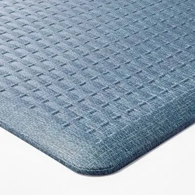 Open Box - 20" x 36" Elite Thick Comfort Mat Elite Blue - Figmint