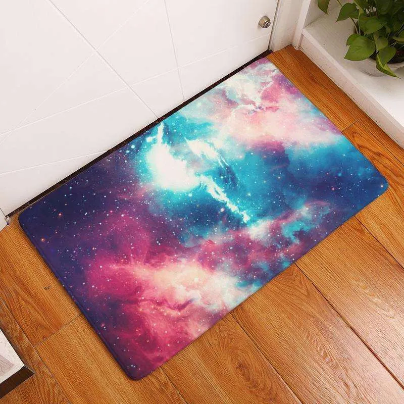 Outer Space Anti-Slip Floor Mat