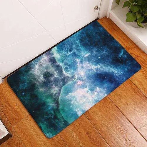 Outer Space Anti-Slip Floor Mat