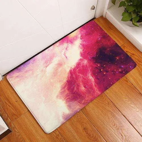 Outer Space Anti-Slip Floor Mat