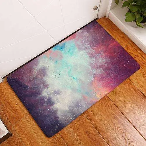 Outer Space Anti-Slip Floor Mat