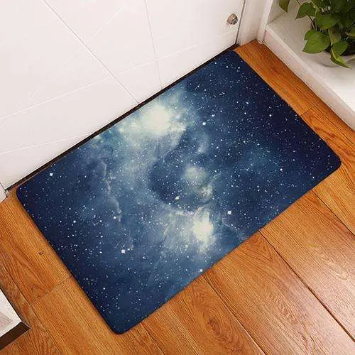 Outer Space Anti-Slip Floor Mat