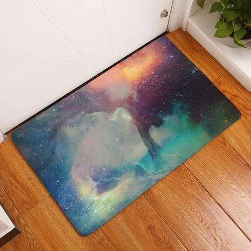 Outer Space Anti-Slip Floor Mat