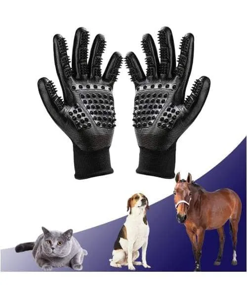 PawsnCollars Spa Grooming Glove and Massager For Cats & Dogs