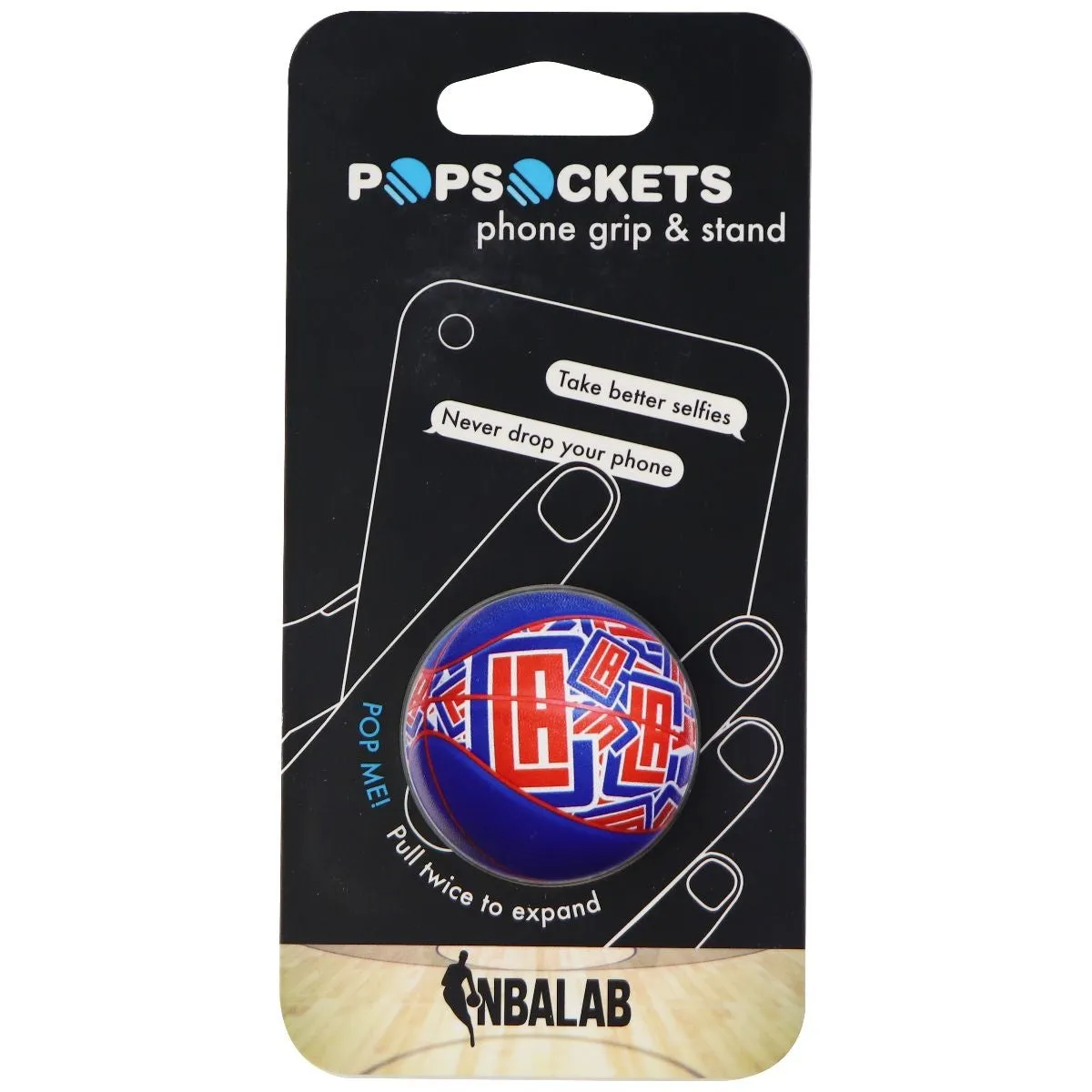 PopSockets: Collapsible Grip & Stand for Phones & Tablets - NBA Clippers Baller