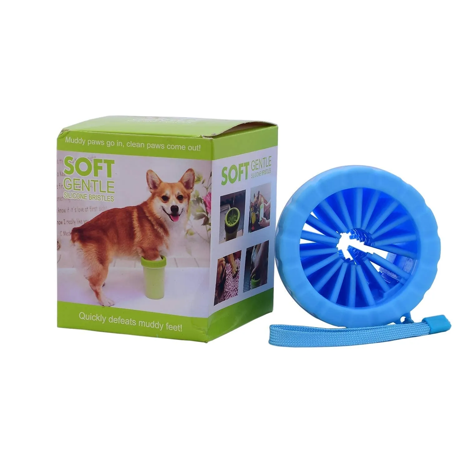 Portable Dog Paw Washer with Soft Silicone