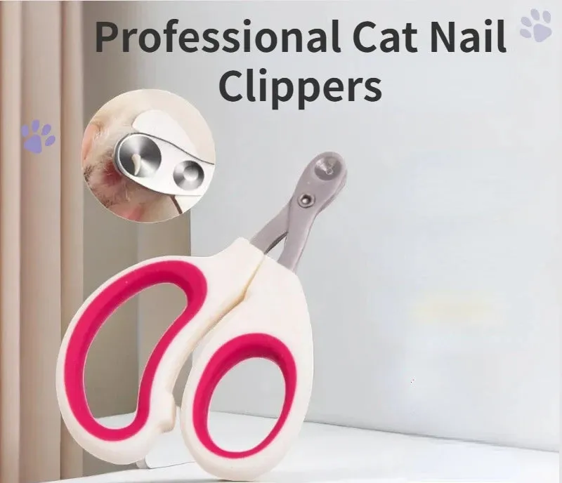 Professional Pet Nail Clippers for Cats and Small Animals