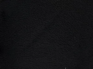 Sable Black Plain 60 Grams Georgette Fabric