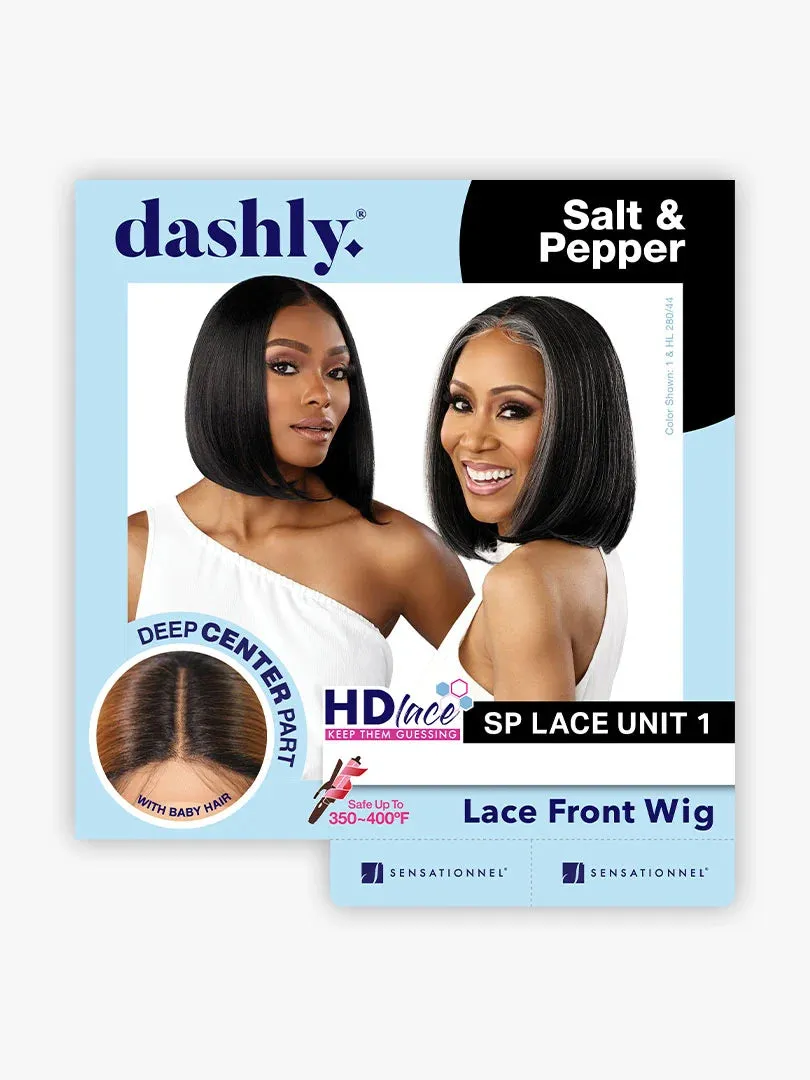 SENSATIONNEL - DASHLY LACE FRONT WIG SALT & PEPPER – SP UNIT 1