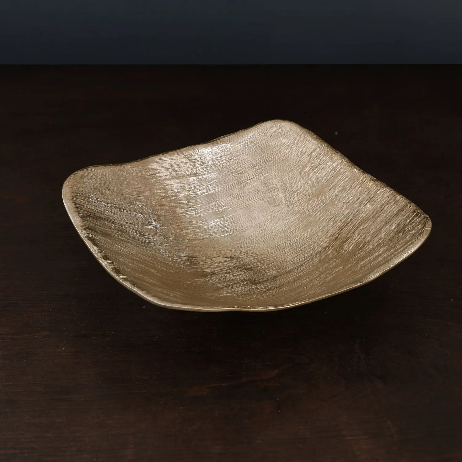 Sierra Modern Strie Jena Medium Bowl (Gold)