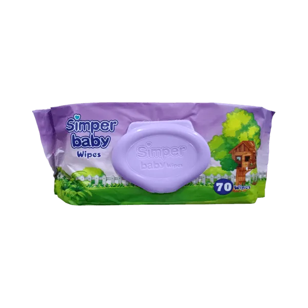 Simper Baby Wipes 70Pcs