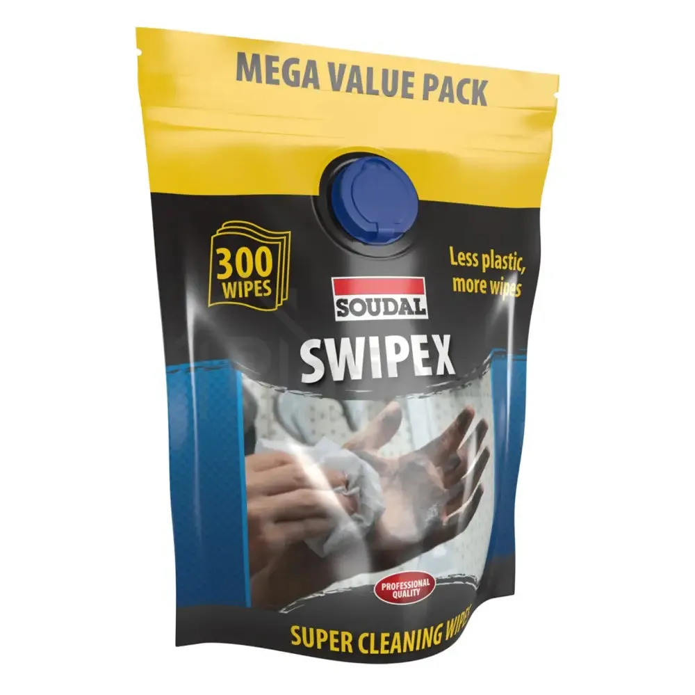 Soudal SWIPEX Heavy Duty Hand Wipes