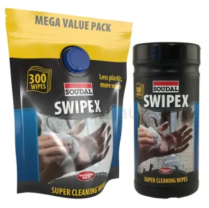 Soudal SWIPEX Heavy Duty Hand Wipes