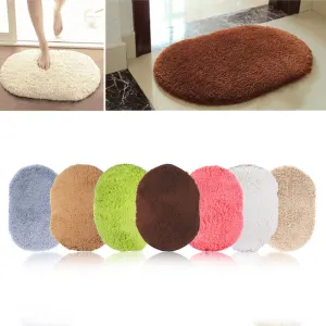 Super Magic Slip-Resistant Pad Soft Room Oval Carpet Floor Tapis Salon Mats 40*60CM