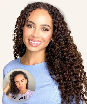 Tight Curly U-Part Wig