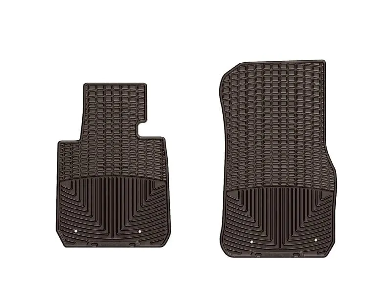 WeatherTech 2014  BMW 2-Series Front Rubber Mats - Cocoa