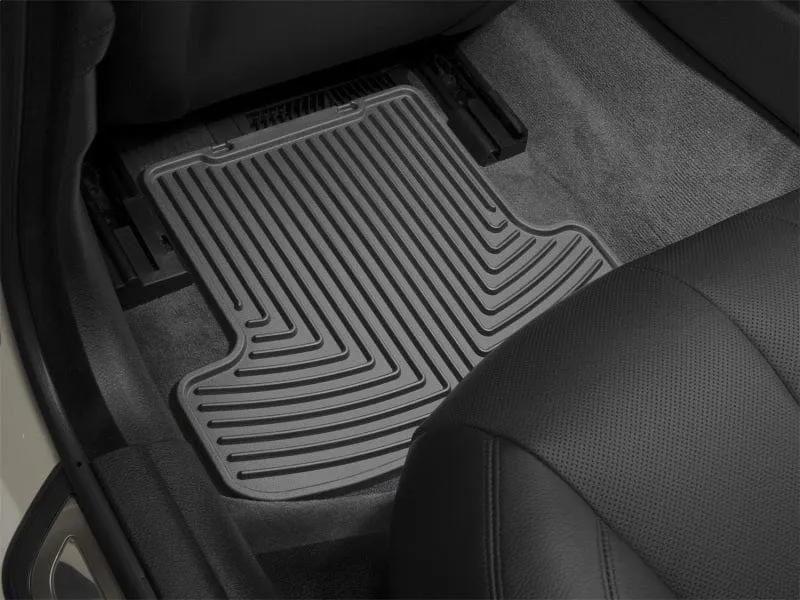 WeatherTech 2014  BMW M5 Rear Rubber Mats - Black