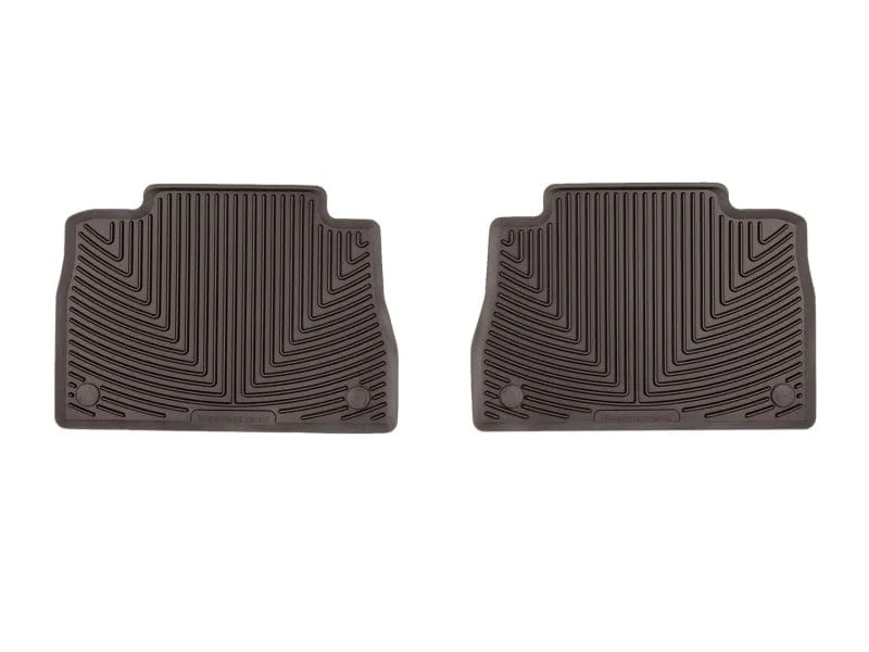 WeatherTech 21-24 Mercedes-Benz AMG GLE 53 / 21-23 GLE 63S Coupe All-Weather Rear Floor Mats - Cocoa